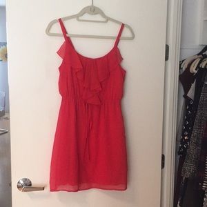Forever 21 Gathered Waist Dress, Size S